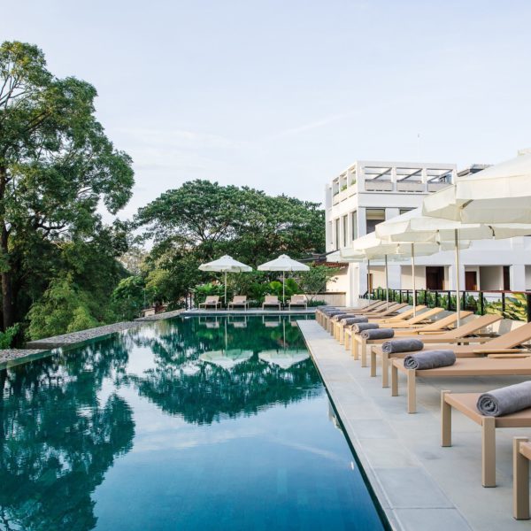 Treeline Hotel Pool Siem Reap Luxury